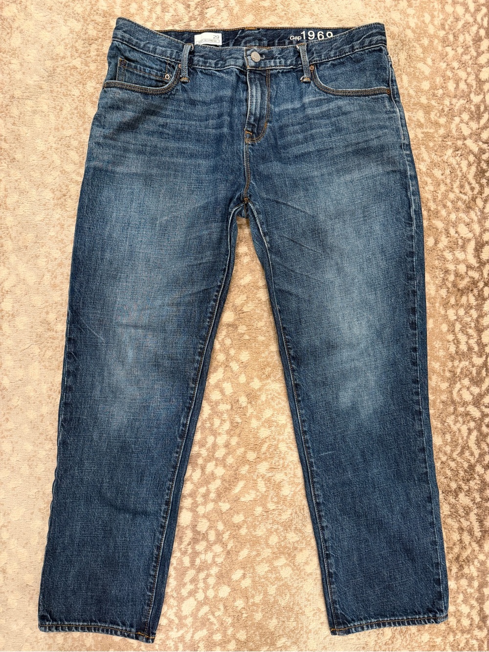 Gap 1969 Women Sexy Boyfriend Blue Denim Jeans 29